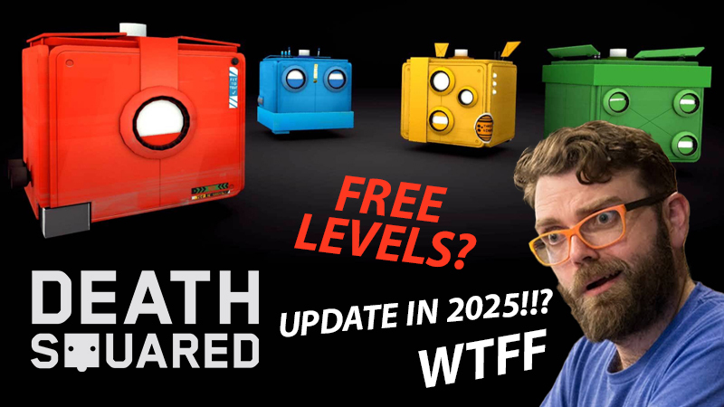 Death Squared - FREE Levels Update Coming in 2025!? - Steam News