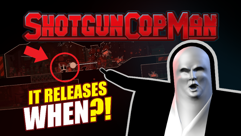 Shotgun Cop Man Releases on May 1st