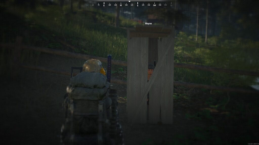 No privacy on the island