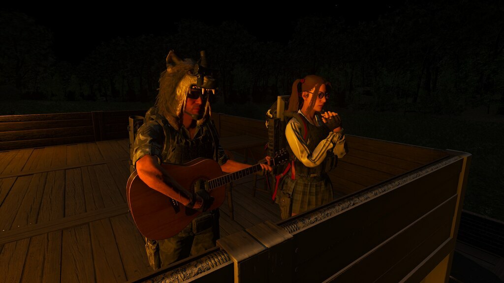 Final SCUM community showcase image with Wonderwall reference