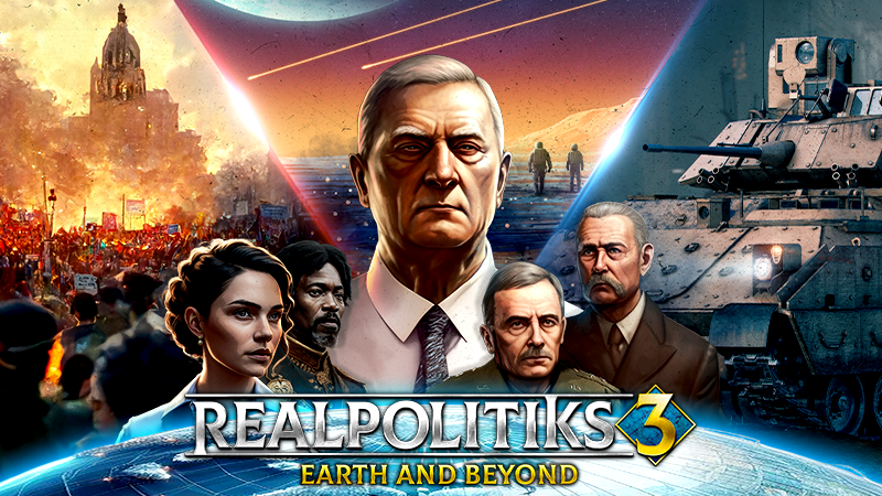 Realpolitiks 3: Earth and Beyond Leaves Early Access!
