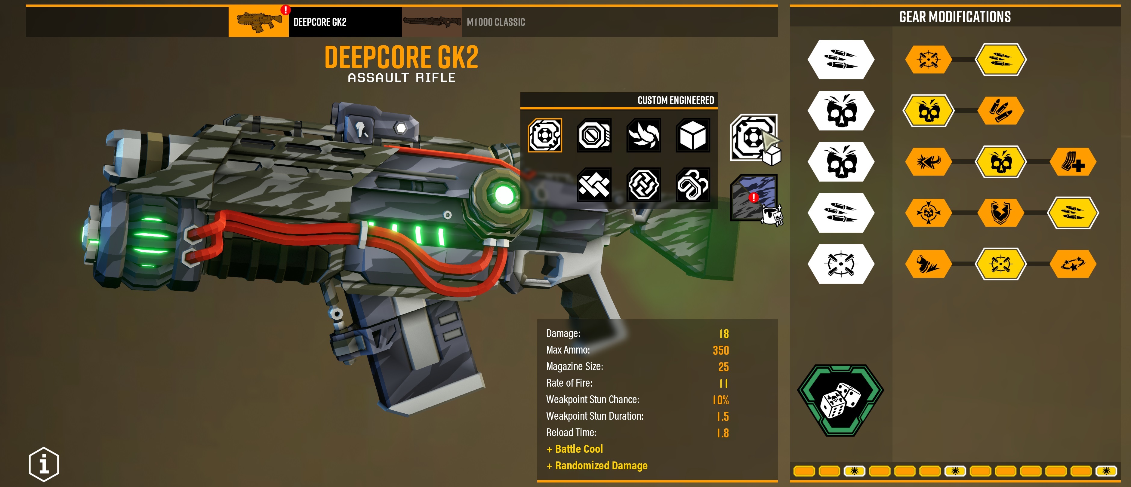 Deep rock galactic engineer primary weapons