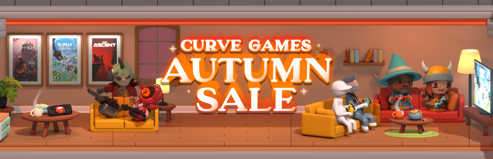 The Curve Games Steam Autumn Sale Is On!