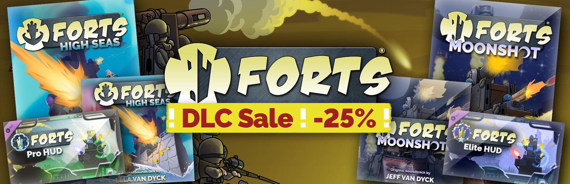 Forts DLC Sale! -25%
