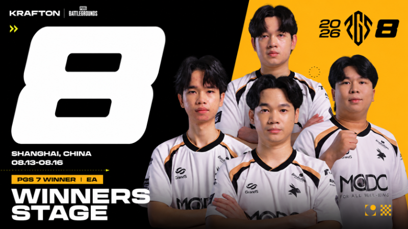 PUBG GLOBAL SERIES 8 WINNERS STAGE IS LIVE