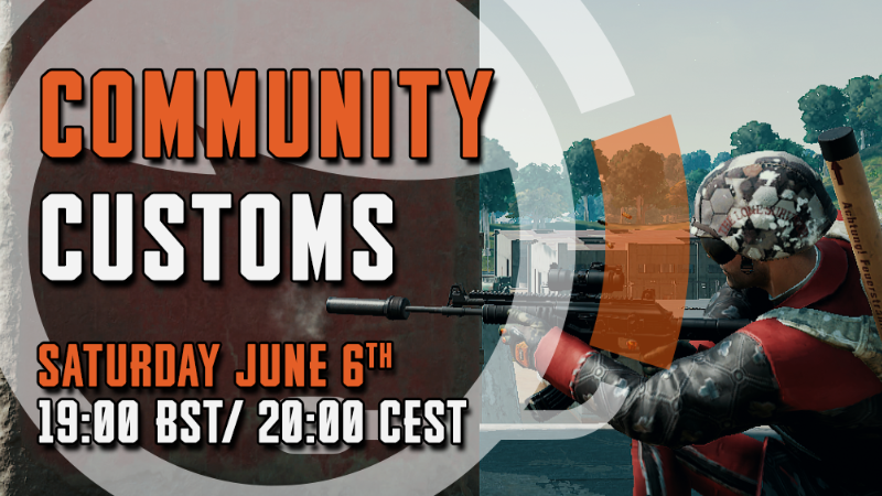 The PUBG Saturday Custom Games return this weekend!