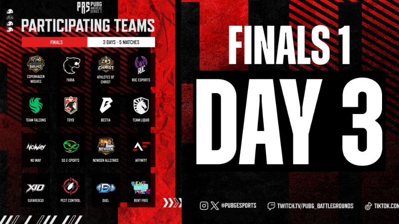 PUBG Americas Series Finals 1 - Day 3