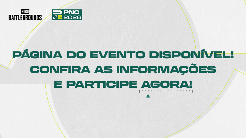 PNC 2026 Event Page Já Está Aberta