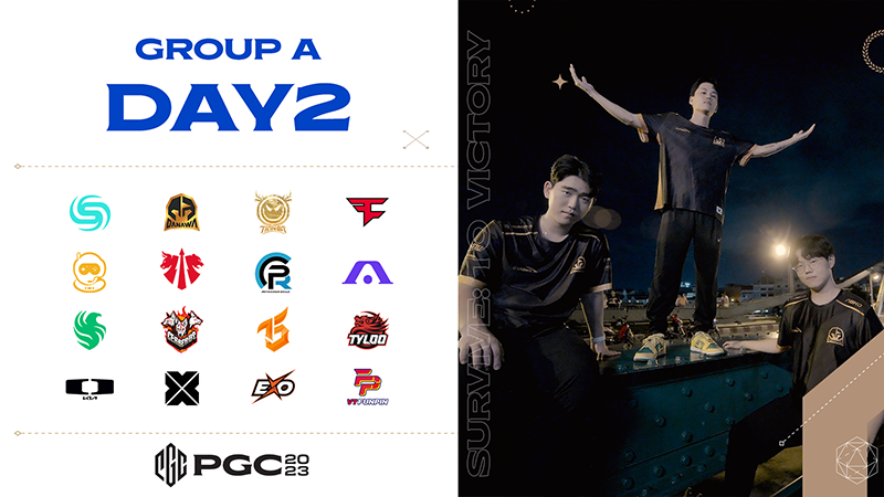 PUBG: BATTLEGROUNDS - PGC 2023 Group Stage Group A DAY 2 – LIVE ...