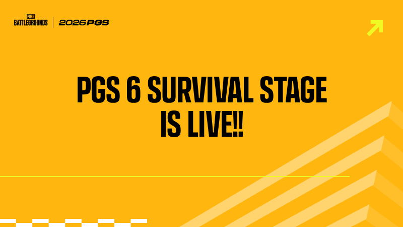 PUBG Global Series 6 Survival Stage