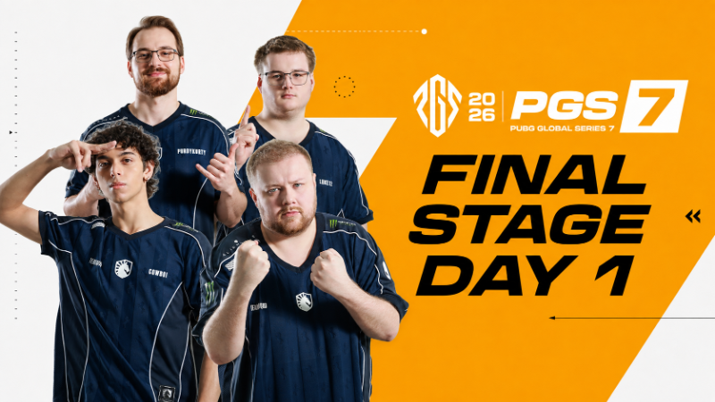 PUBG GLOBAL SERIES 7 FINAL STAGE DAY 1 IS LIVE