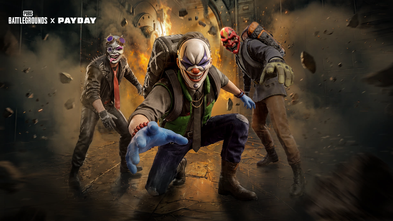 Update #41.2 New Mode: PUBG x PAYDAY
