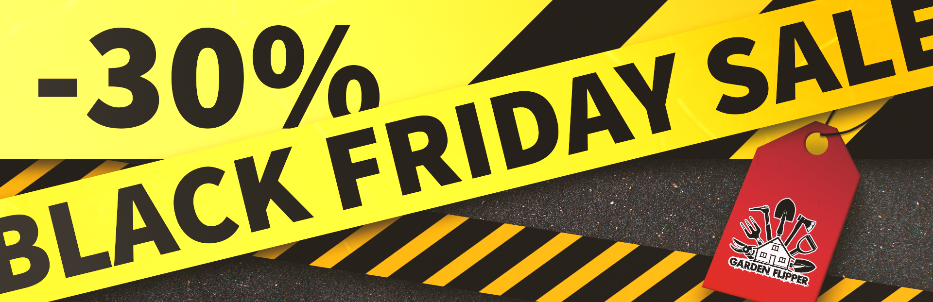 Flipping your garden on Black Friday!
