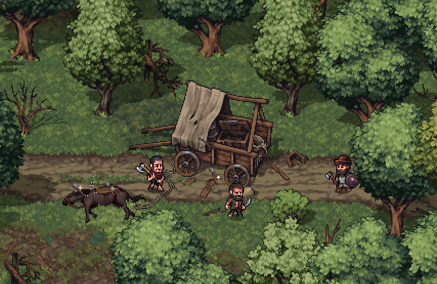 NEWS - Stoneshard : Système de Tâches 3 Stoneshard - Situations des villages