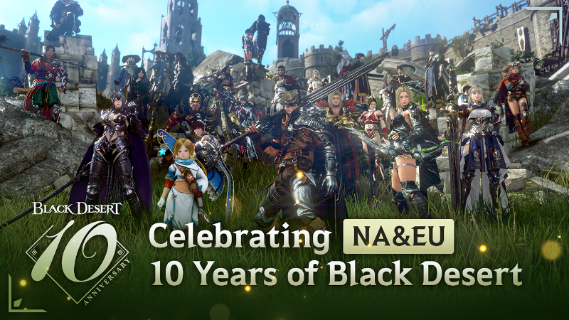 [NA/EU] Black Desert 10th Anniversary Update