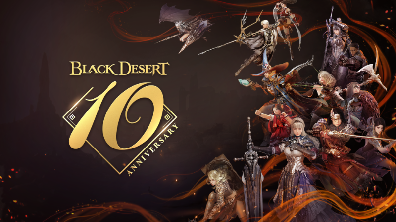 [NA/EU] Black Desert’s 10th Anniversary in NA/EU is Here!