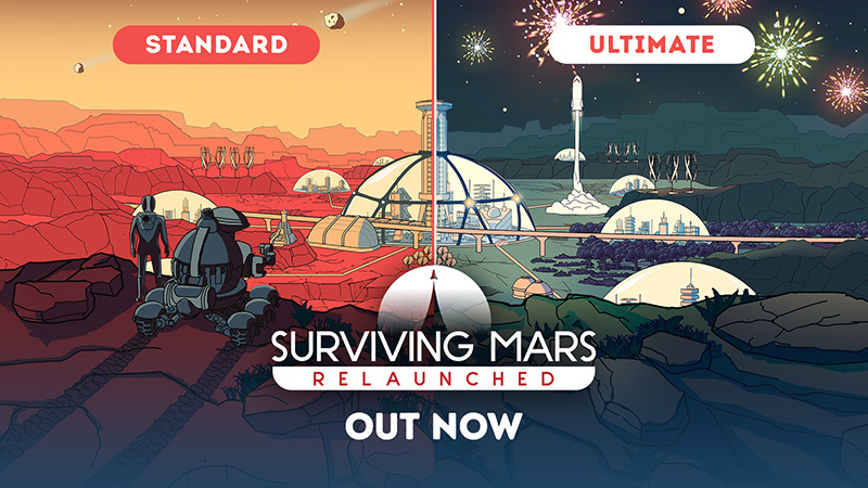 Surviving Mars: Relaunched is Out Now!