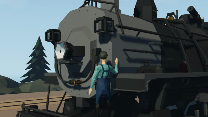 First Project Render - Steam Locomotive - Show - GameDev.tv
