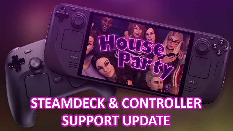 House Party 1.5.2.14289 - Steam Deck and Controller Support Improvements