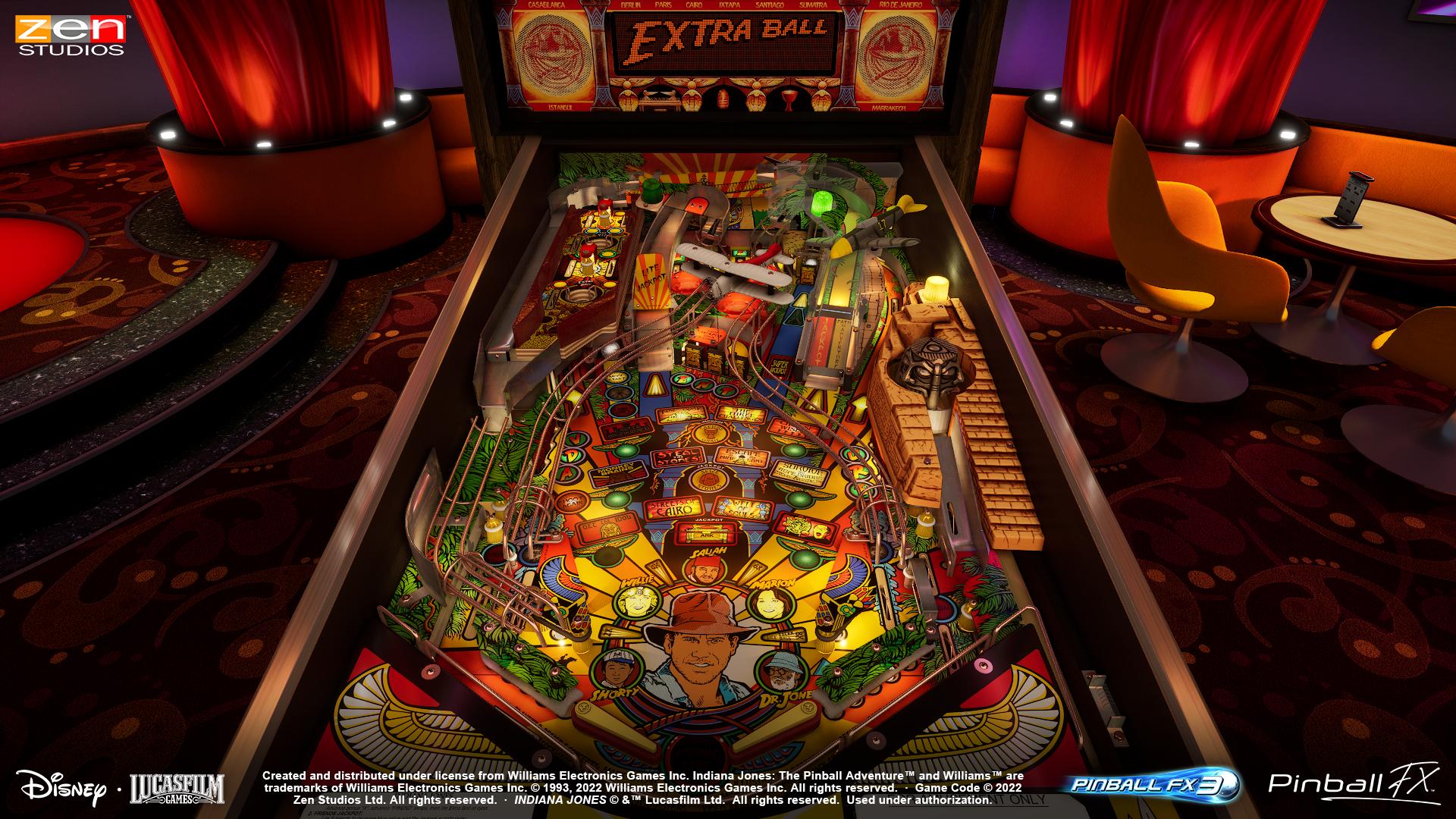 Space Time Pinball Machine