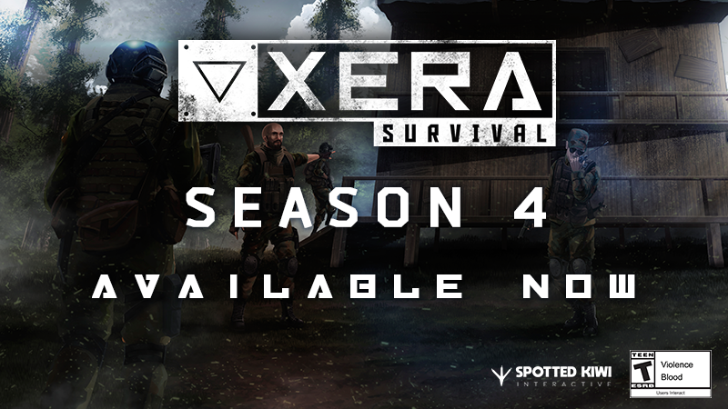 XERA: Survival - Season 4 Release Notes - Season 4 begins now! - Steam News