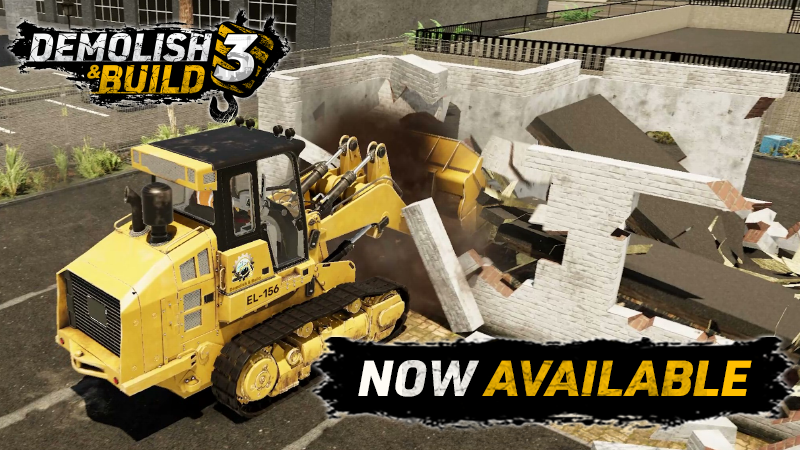 Demolish &amp; Build 3 is now LIVE! 🥳💥🏗️