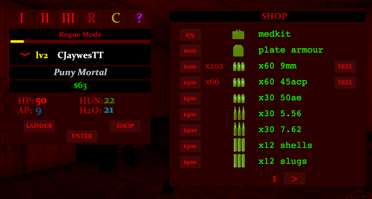 Rogue Mode Purge The Evil.. Good-Luck!