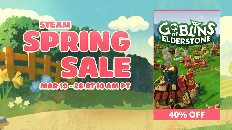Goblins of Elderstone Spring Sale - 40% OFF on Steam!