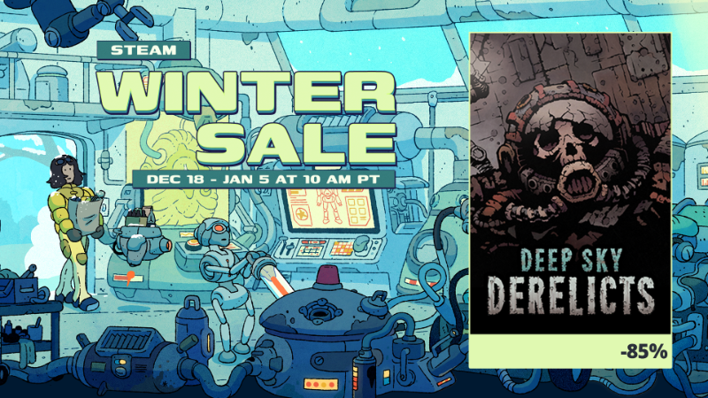 Deep Sky Derelicts is on a Winter Sale!