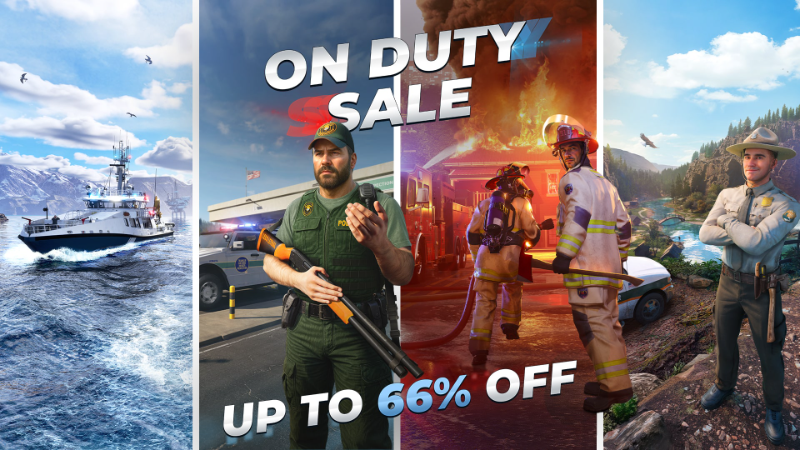 On Duty Sale – 30% off Firefighting Simulator: Ignite!