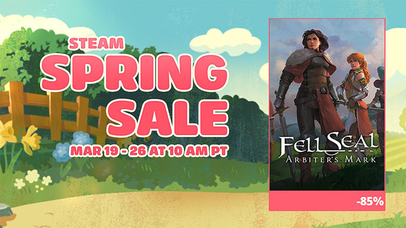 Fell Seal: Arbiter's Mark is on a Spring Sale!