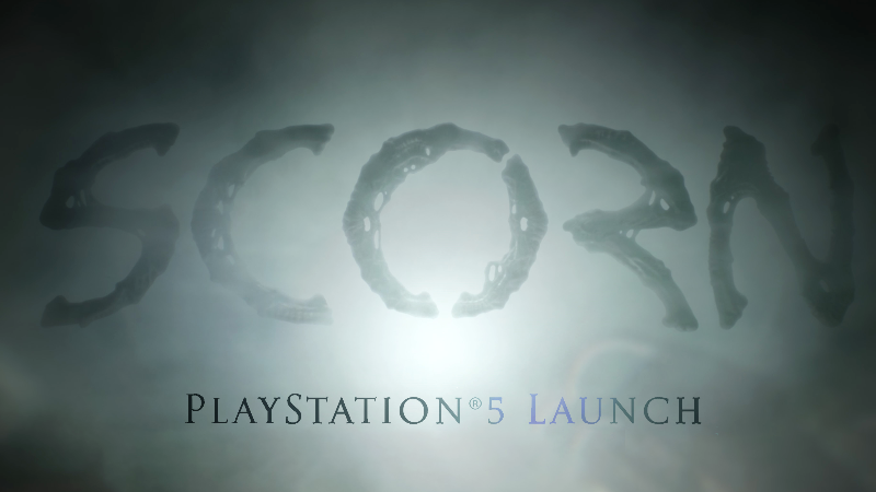 Scorn. Out now on PlayStation 5.