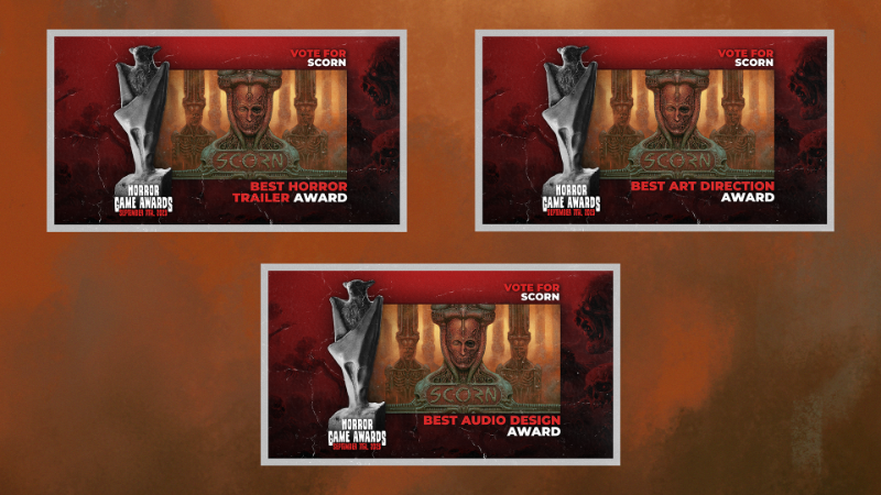 Scorn Nominated for Three Awards at the Horror Game Awards