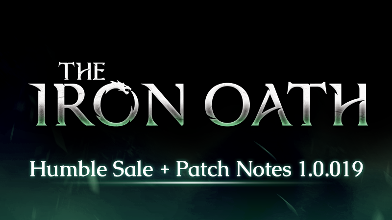 Humble Sale + Patch Notes 1.0.019