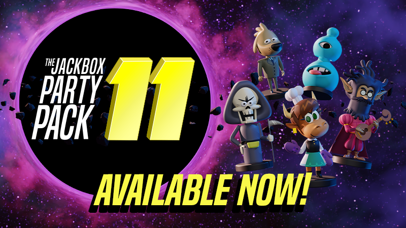 The Jackbox Party Pack 11 is Now Available!