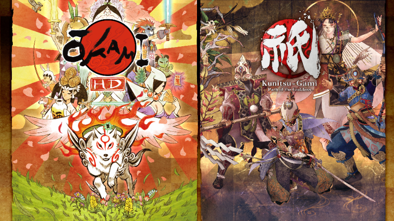 The Okami + Kunitsu-Gami Bundle is Now Available!