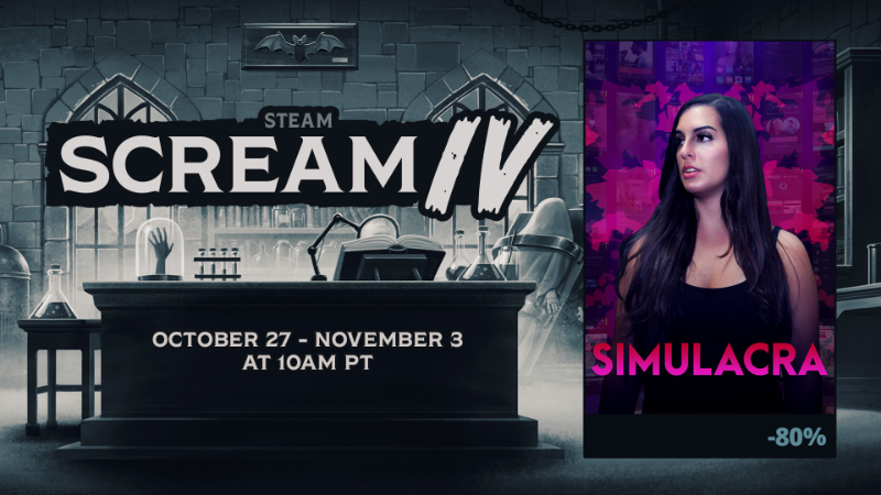 Calling All Screamers: SIMULACRA Joins Steam Scream Fest!