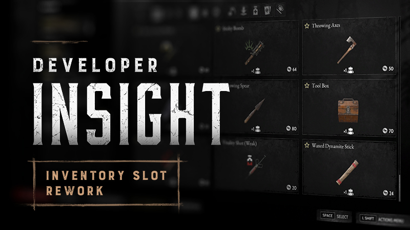 Developer Insight: Inventory Slot Rework