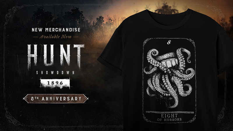 Celebrate our 8th Anniversary with a T-shirt