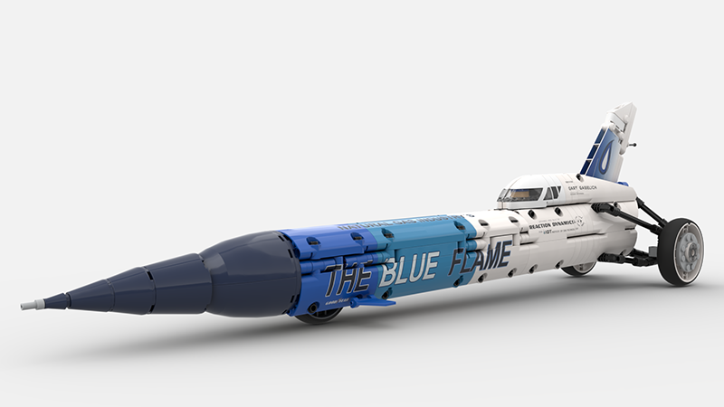 LEGO The Blue Flame