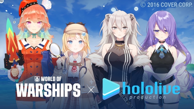 World of Warships - hololive production Commanders in World of Warships ...