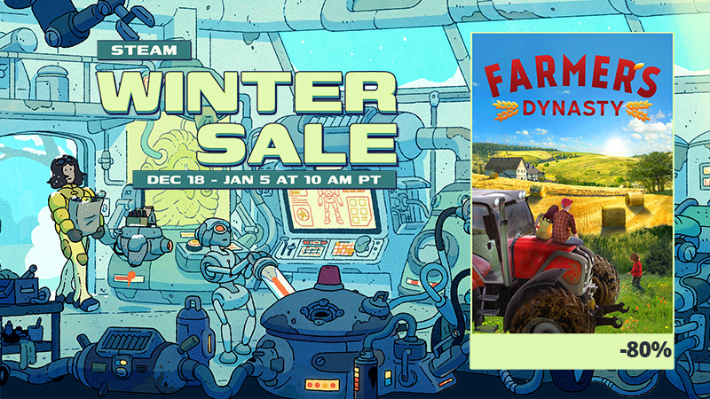 The Steam Winter Sale starts today!