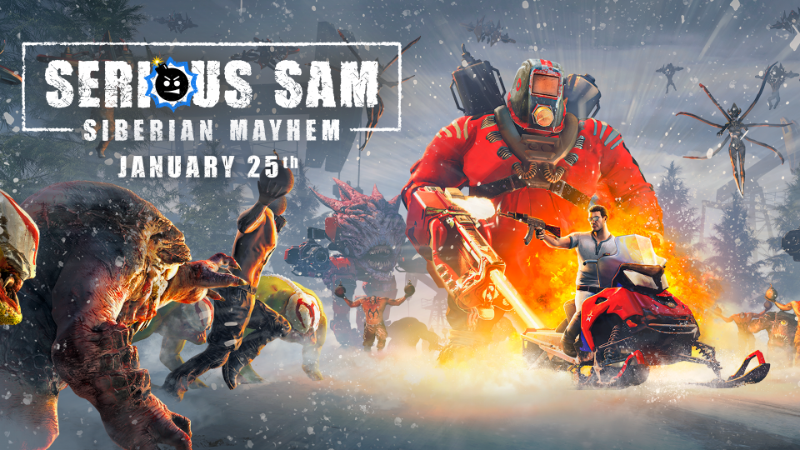 The next chapter of Serious Sam takes you to Siberia