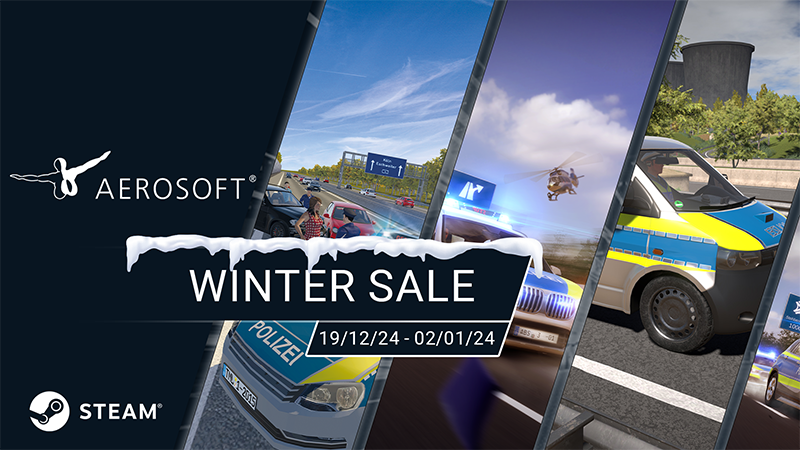 The Steam Winter Sale has started! 🎮❄️ Grab Autobahn Simulator at 50% off!