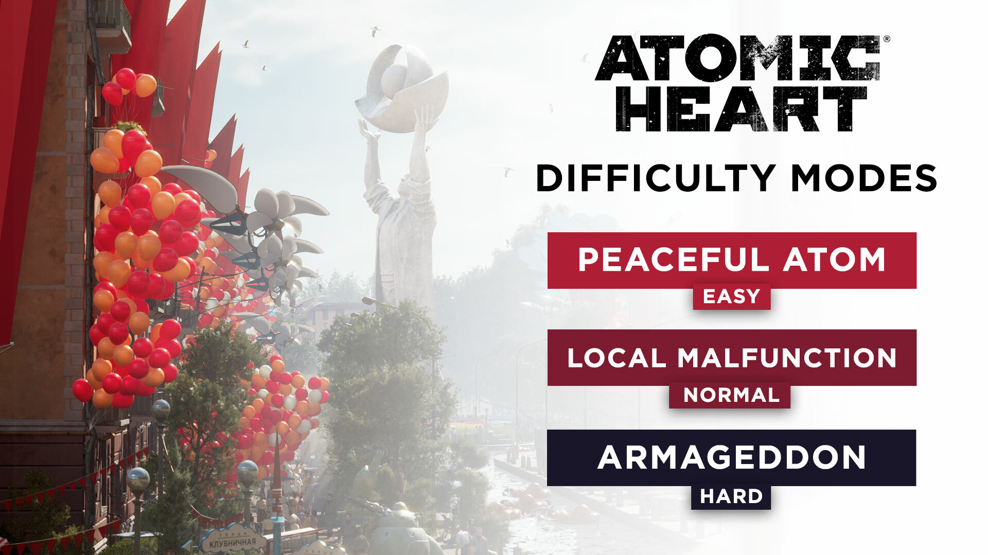 Atomic Heart Reveals DLC Weapons, Robots, Setting, and More