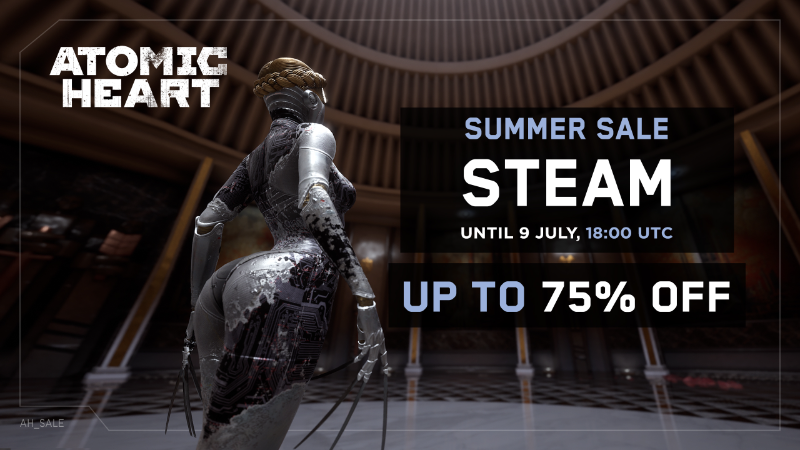 Super hot Steam Summer Sale, save up to 75%!
