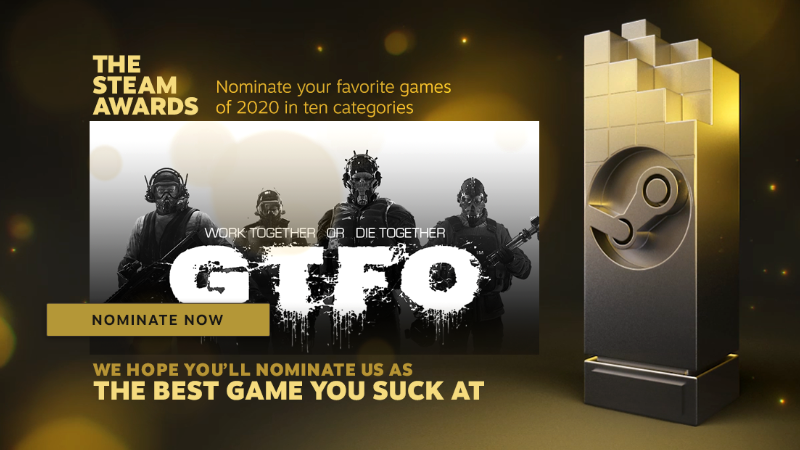 Steam on X: Announcing your final nominees for Best Game You Suck