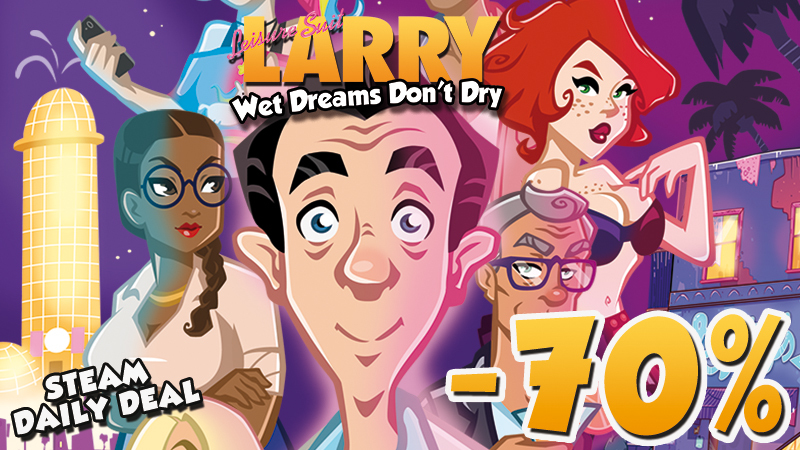 Leisure Suit Larry - Wet Dreams Don't Dry: 70% Off