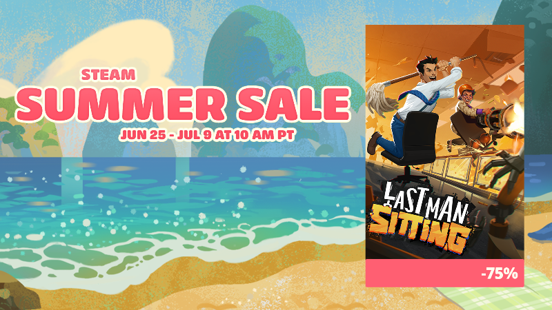 Get 75% off of Last Man Sitting in the Steam Summer Sale!