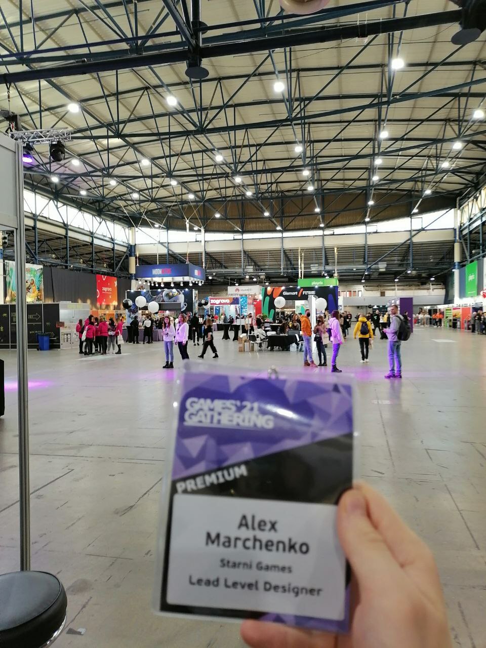 Alex Marchenko - our Lead Level Designer, ... at least that is what it ...